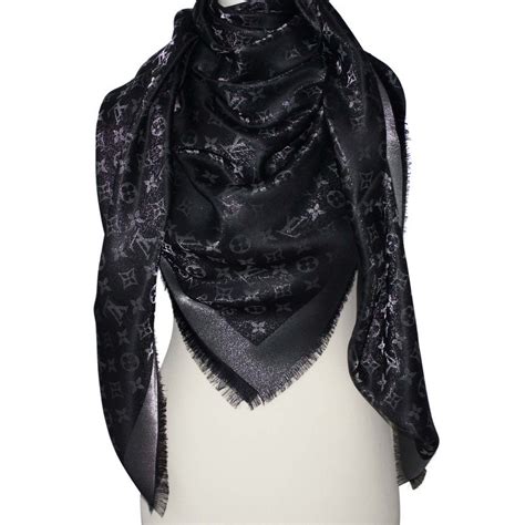 schal louis vuitton schwarz|louis vuitton shawls outlet.